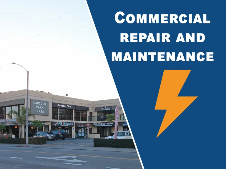 electrician hancock park commercial repair maintenance